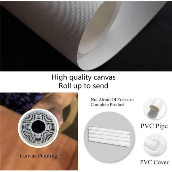 Lion of Judah Jesus Christ Wall Art Canvas Black Jesus Canvas 16*24inch Unframed - Picture 5 of 6